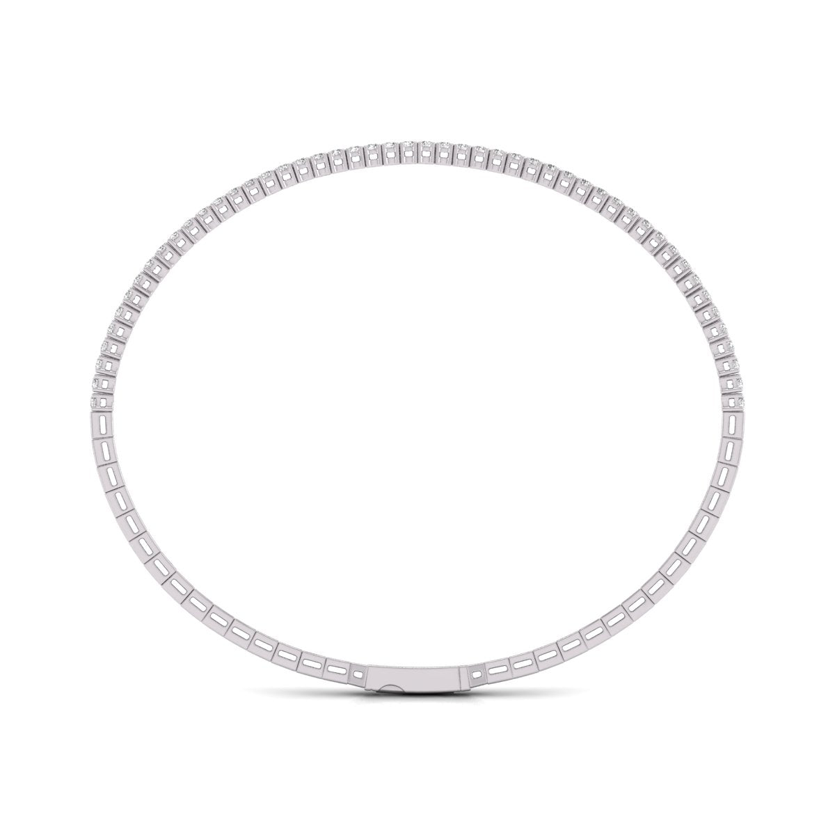 14K Gold Lab Diamonds 7 Carats Diana Bracelet