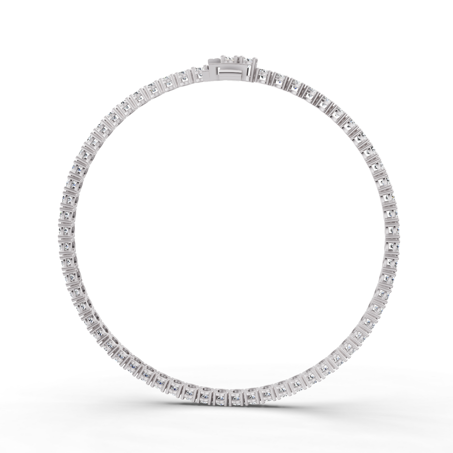 14K Gold Lab Diamonds 6 Carats Tennis Bracelet