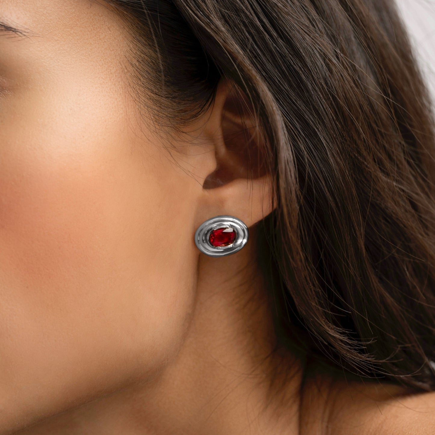 ROSALIE EARRINGS SILVER