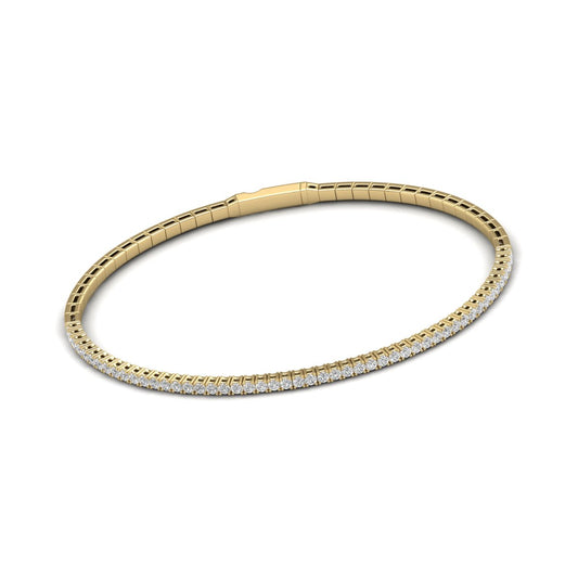 14K Gold Lab Diamonds 2 Carats Diana Bracelet