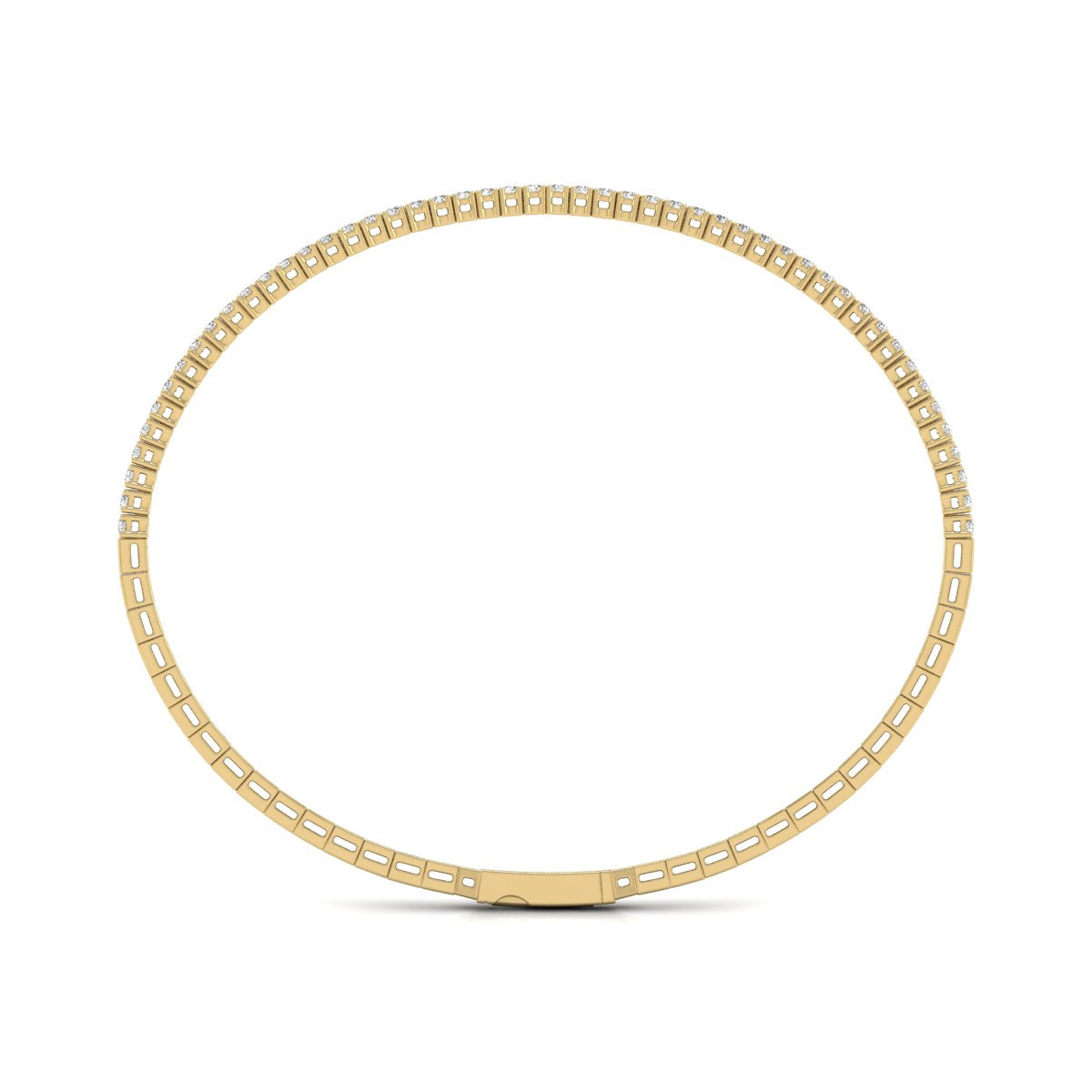 14K Gold Lab Diamonds 2.5 Carats Diana Bracelet