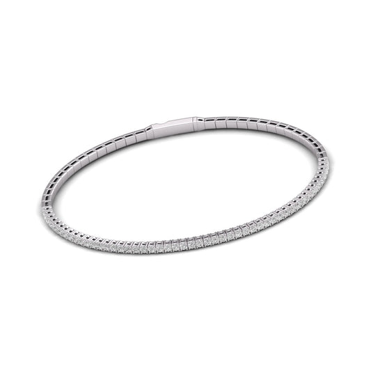 14K Gold Lab Diamonds 2 Carats Diana Bracelet