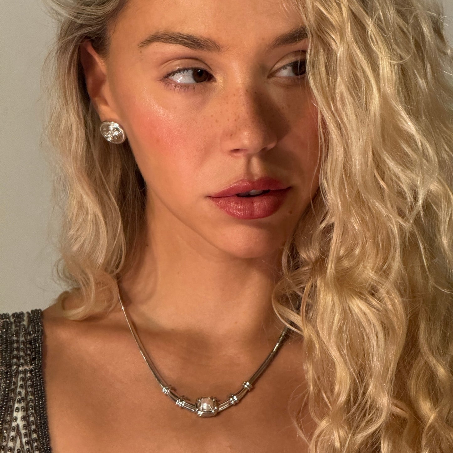 ODETTE NECKLACE SILVER