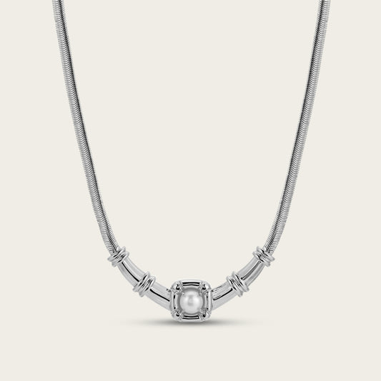 ODETTE NECKLACE SILVER